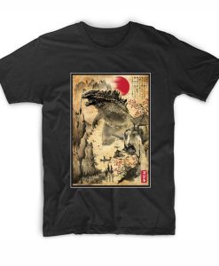 Godzilla Japan Graphic Tees TPKJ3