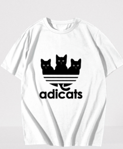 Adicats funny casual t-shirt TPKJ3