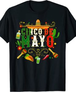 Fiesta Cinco De Mayo T-Shirt TPKJ3