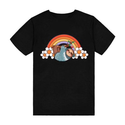 Sloth Mom Superhero T-Shirt TPKJ3