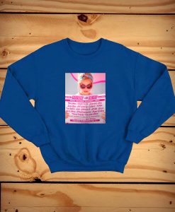 BARBIE THE ALBUM Tracklist Sweatshirt