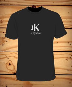 BTS Jungkook CK JK T Shirt'