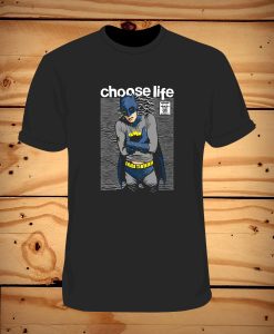 Choose Life Trainspotting Batman T Shirt