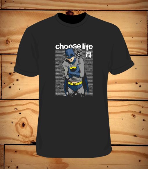 Choose Life Trainspotting Batman T Shirt