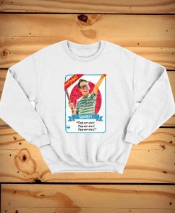 Squints Forever The Sandlot Baseball Card Sweatshirt