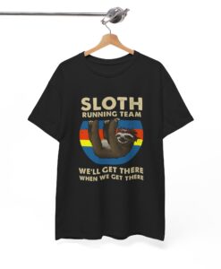 Sloth running team vintage T-Shirt AL