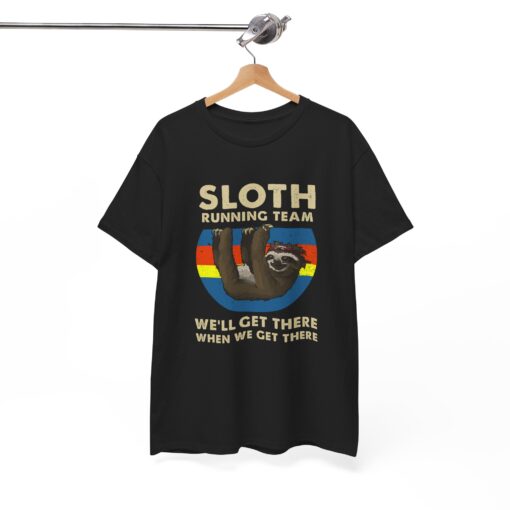 Sloth running team vintage T-Shirt AL